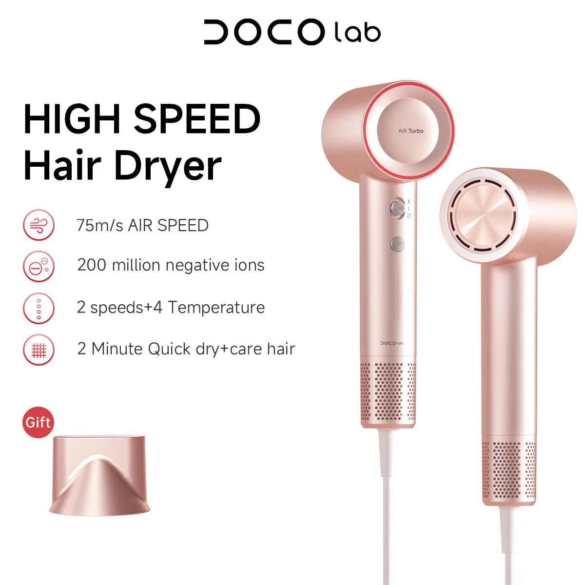 ZenAir™ High-Speed Ionic Hair Dryer
