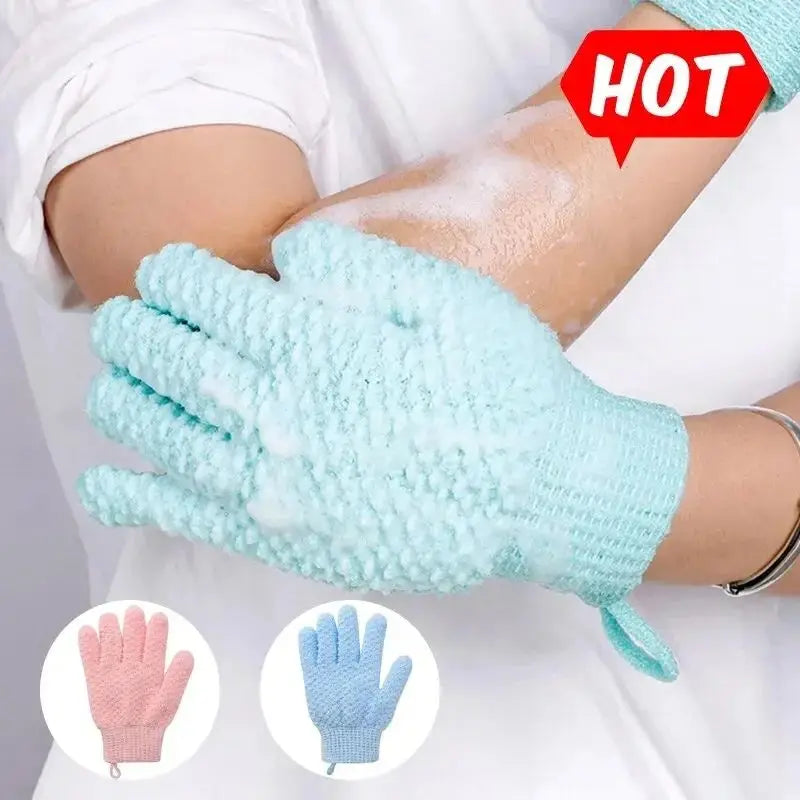 ZenGlow™ Long-Handle Ergonomic Silicone Bath & Body Scrubber