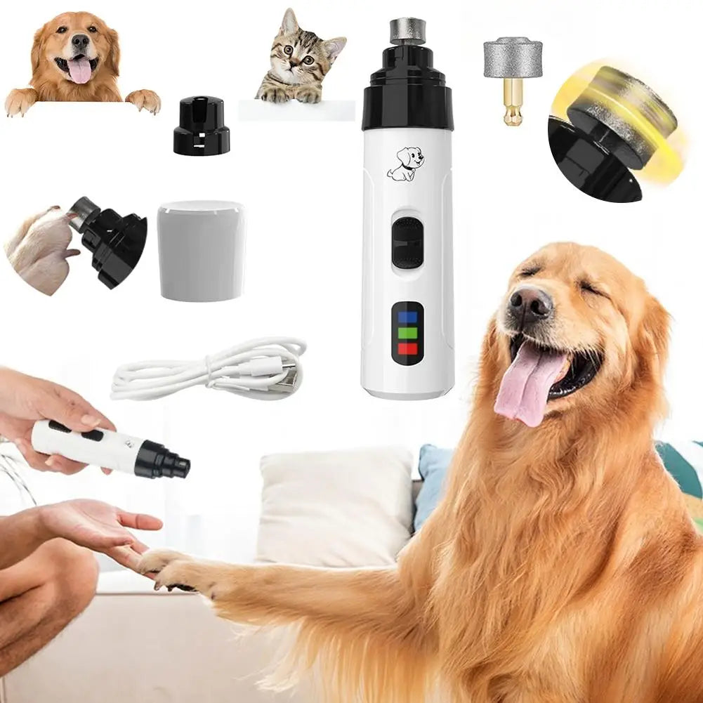 GentleTrim™ Ultra-Quiet Electric Pet Nail Grinder