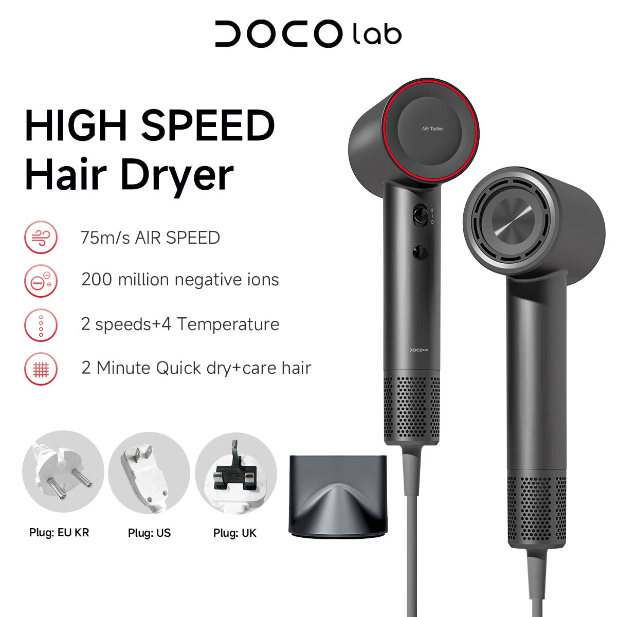 ZenAir™ High-Speed Ionic Hair Dryer