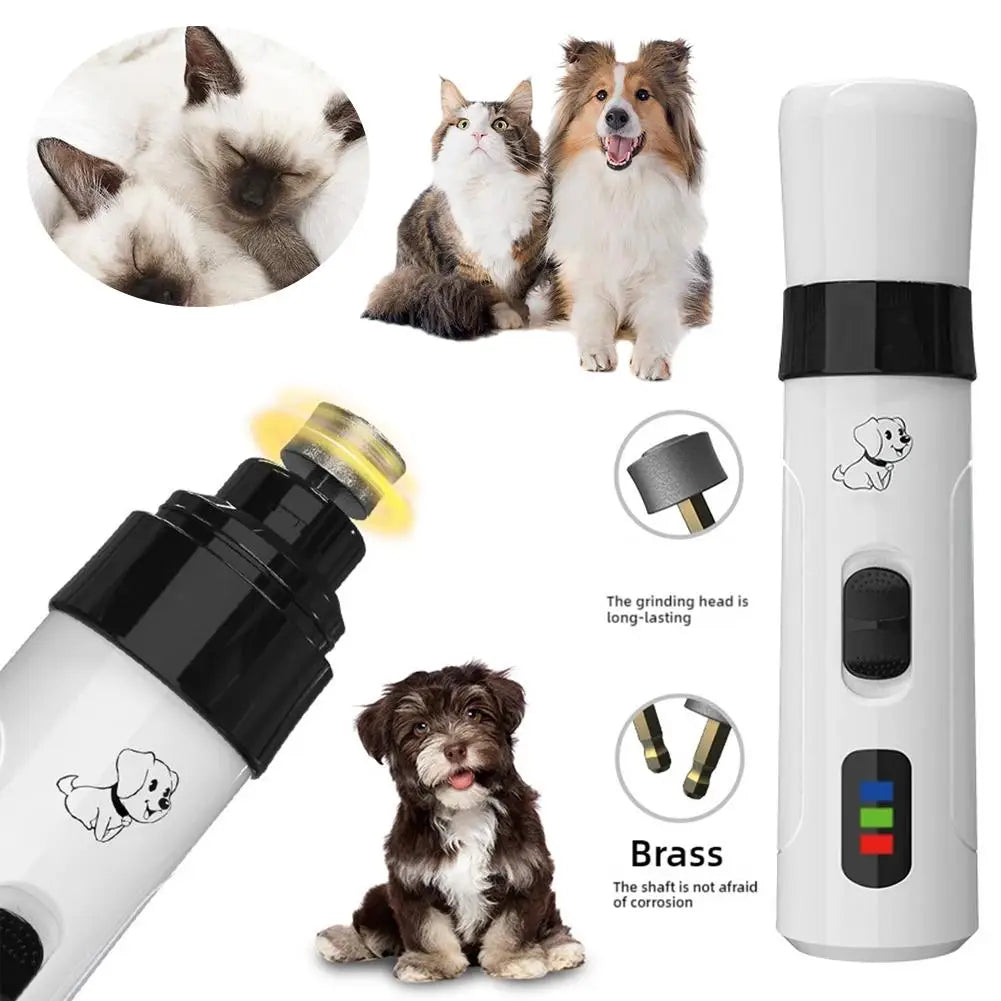 GentleTrim™ Ultra-Quiet Electric Pet Nail Grinder