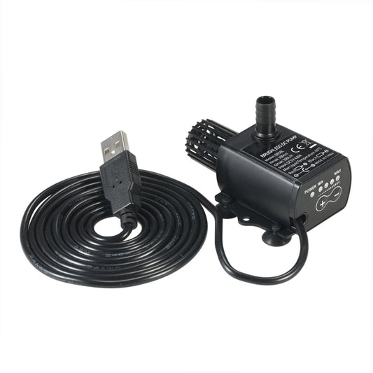 HydroFlow™ USB Mini Silent Submersible Water Pump