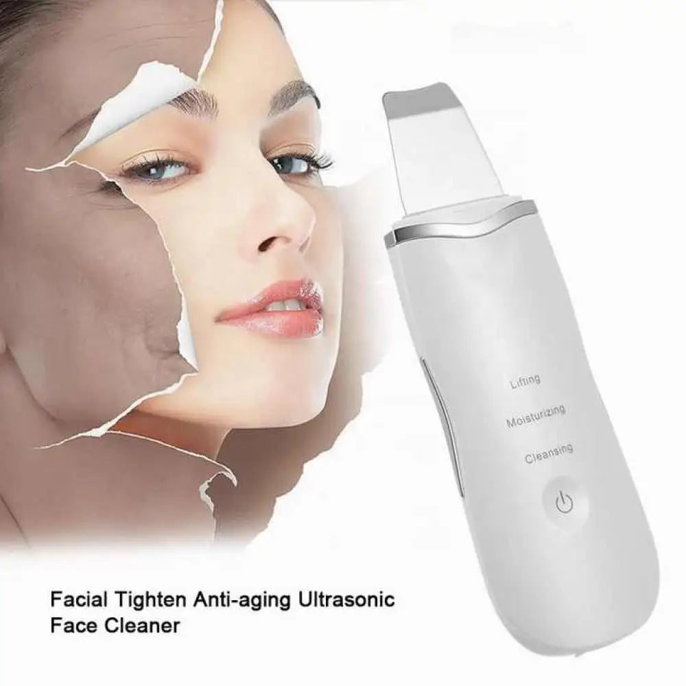 ZenGlow™ Ultrasonic Facial Skin Scrubber & Pore Cleaner