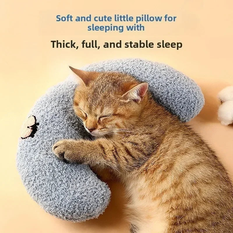 ZenRest™ Soft Plush Calming Neck Pillow for Cats & Dogs