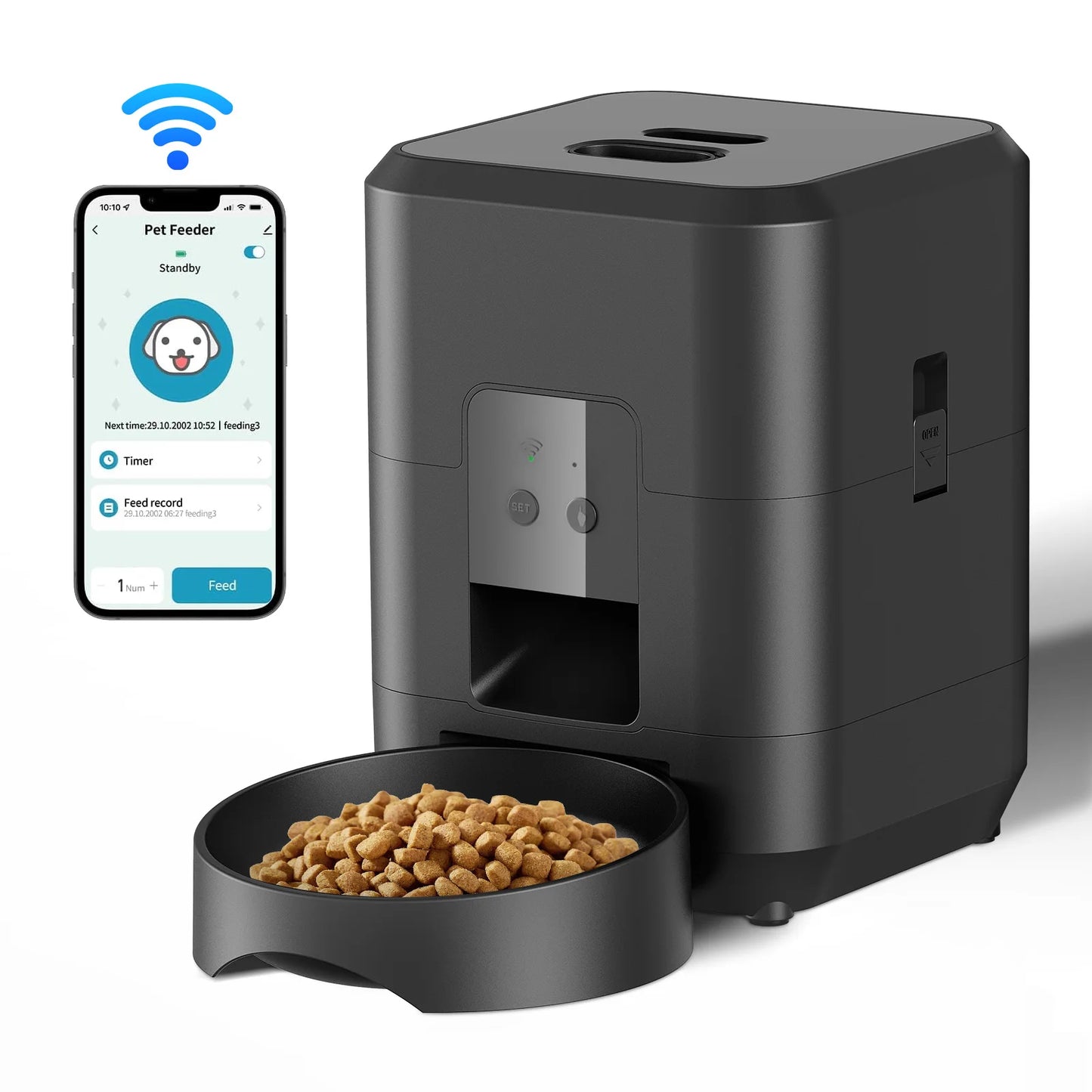 ZenFeed™ Pro App-Controlled Automatic Smart Feeder