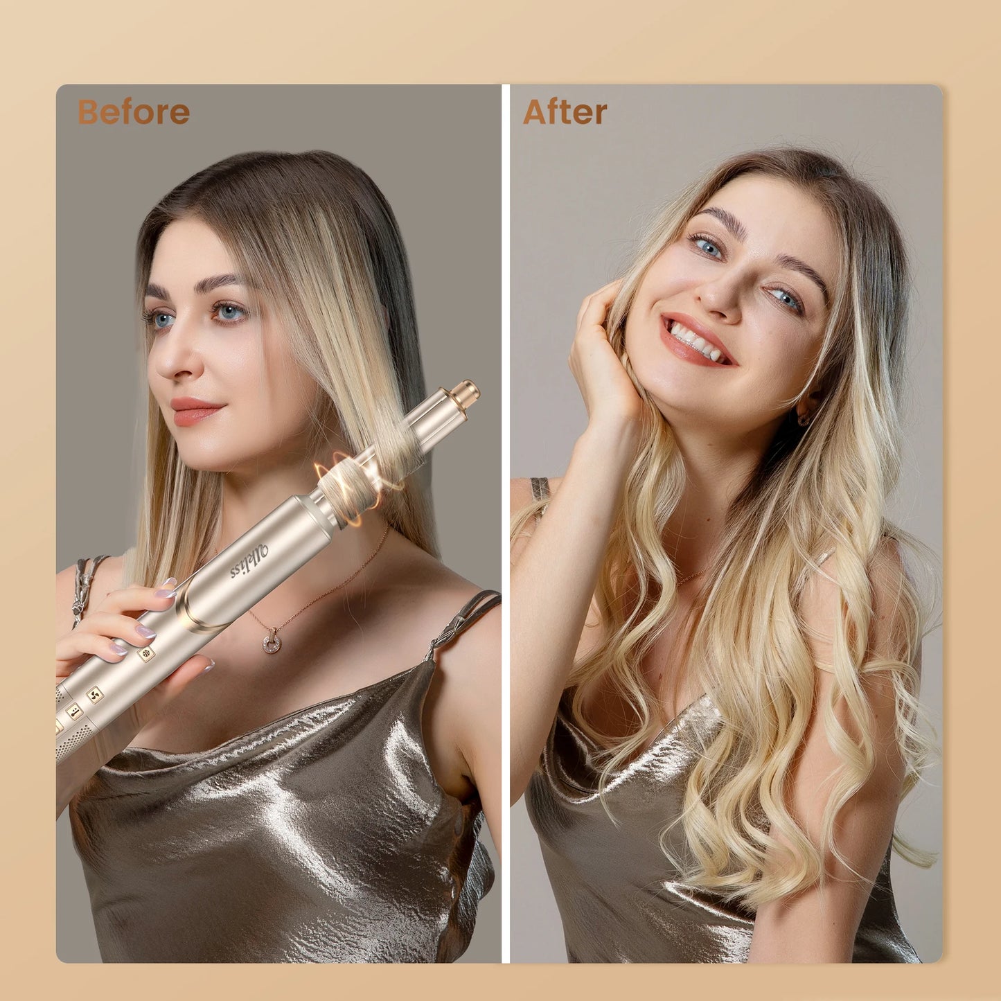 ZenStylist™ 8-in-1 Multifunctional Airwrap & Hair Styler
