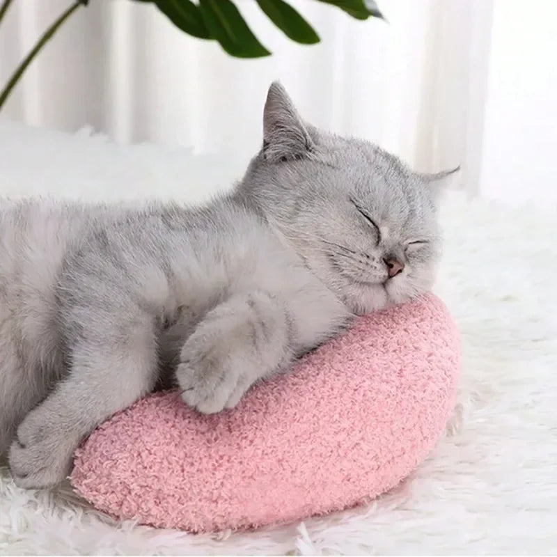 ZenRest™ Soft Plush Calming Neck Pillow for Cats & Dogs